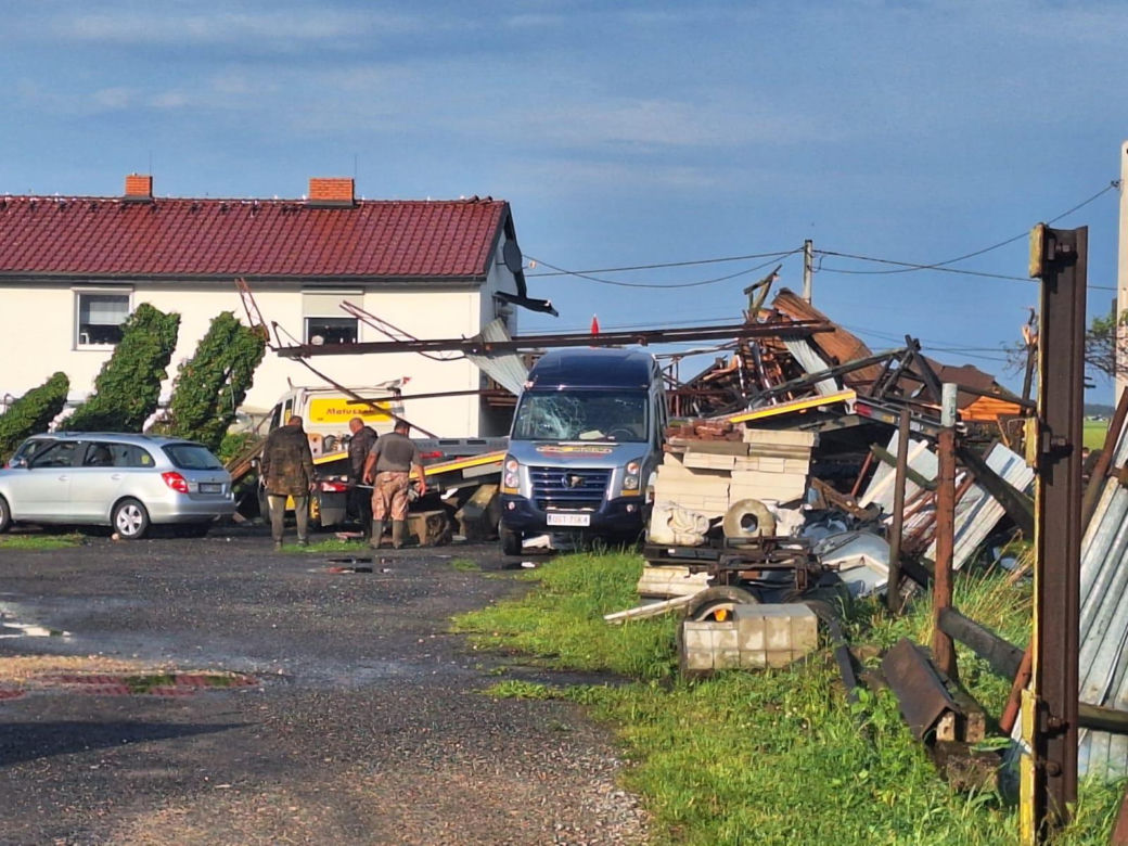 Trąba powietrzna na Opolszczyźnie