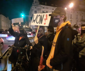 Protest kobiet w Przemyślu 