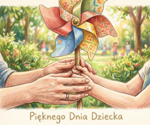 Kartka na Dzień Dziecka dorosłego dziecka