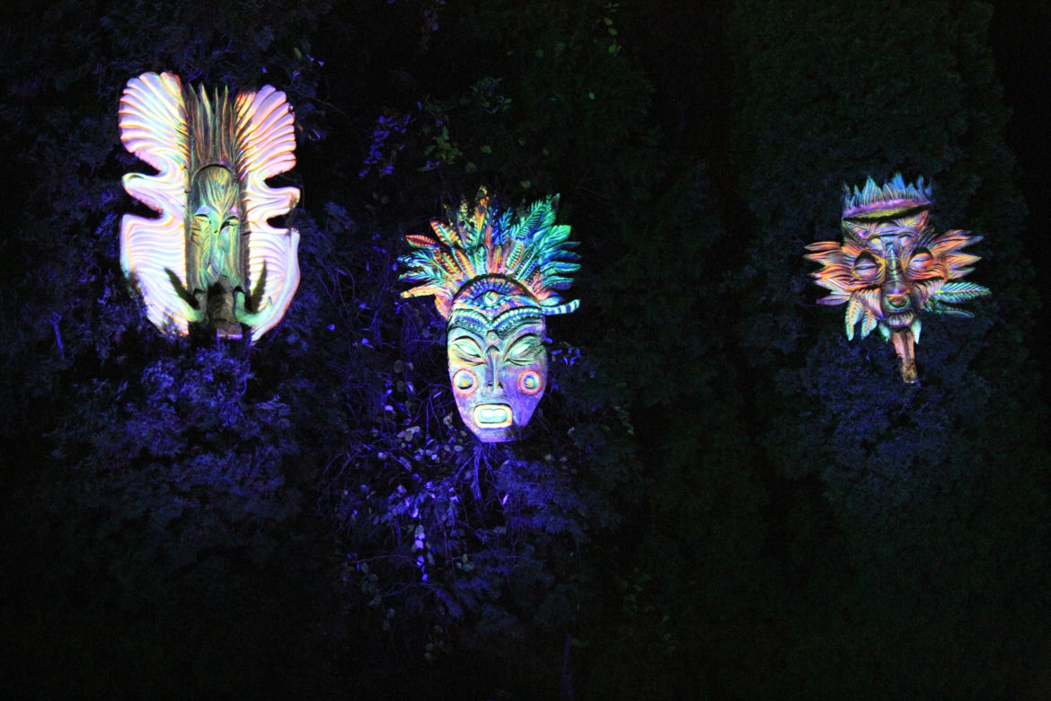 Park iluminacji „Tajemniczy Ogród” w Lublinie