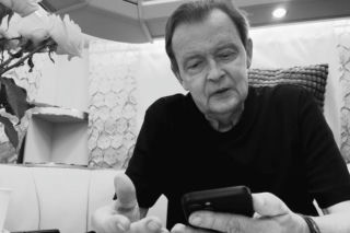 Jan Frycz na nagraniu Krzysztofa Skoniecznego