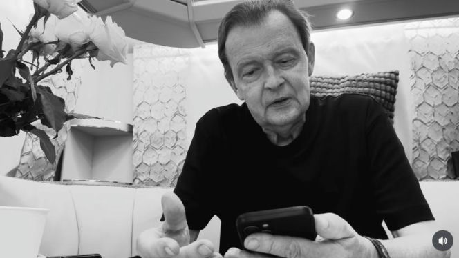 Jan Frycz na nagraniu Krzysztofa Skoniecznego