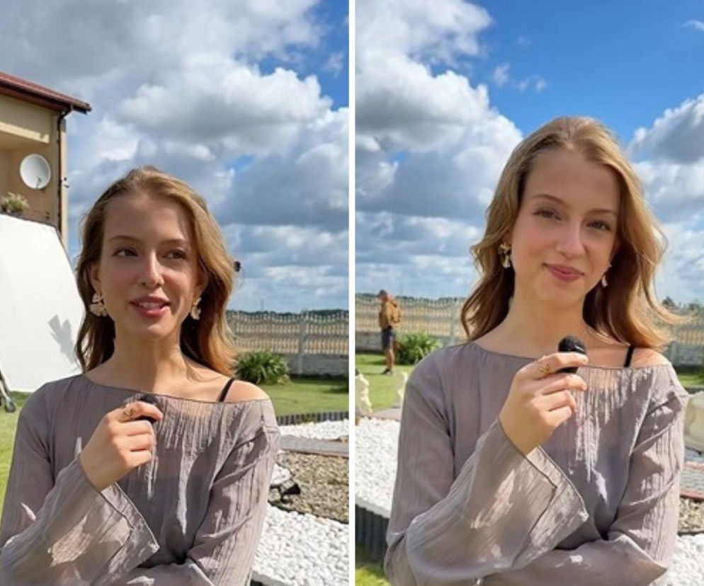 Aktorka Karolina Ludwiniak na planie serialu. O nowej odtwórczyni roli Dorotki w Ranczu przeczytasz na SE.