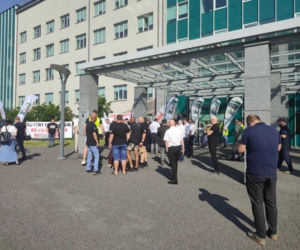 Protest związkowców JSW - czerwiec 2026