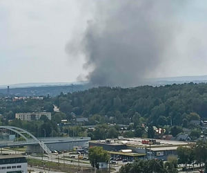 Pożar na Składowej w Starachowicach