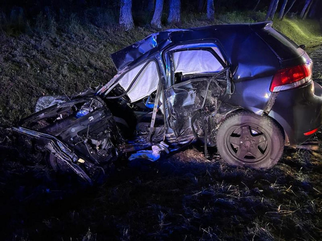 Śmiertelny wypadek pod Miliczem. 18-latek nie żyje [ZDJĘCIE]. 