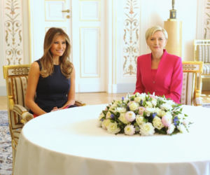 Agata Duda spotkała się z Melanią Trump!