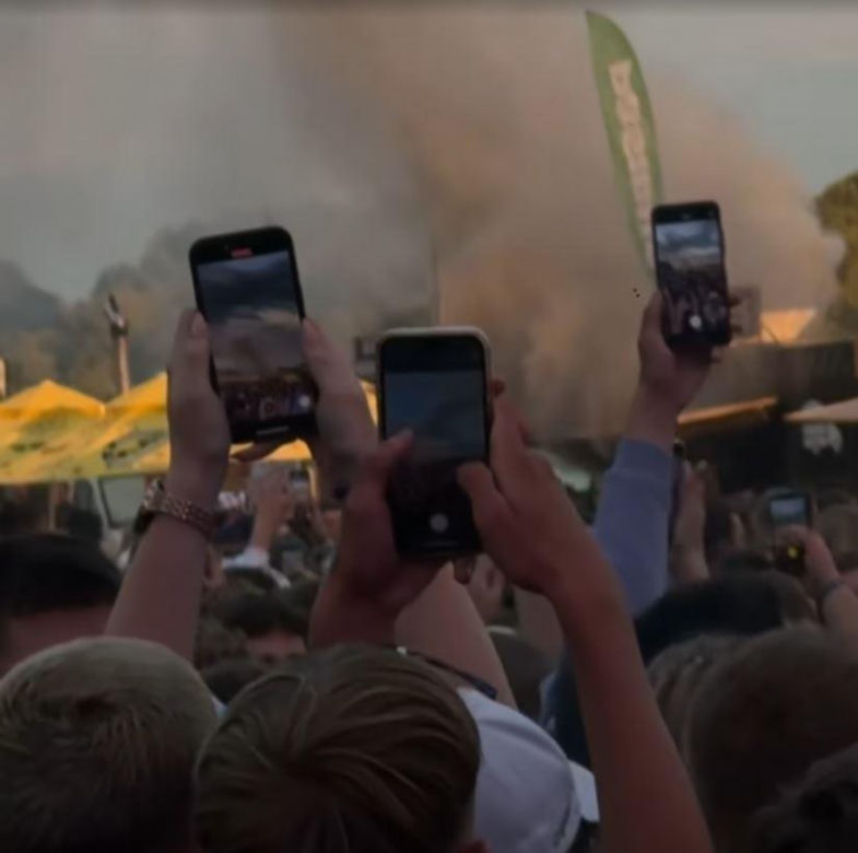 Pożar food tracka na Rap Stacja Festiwal 2025