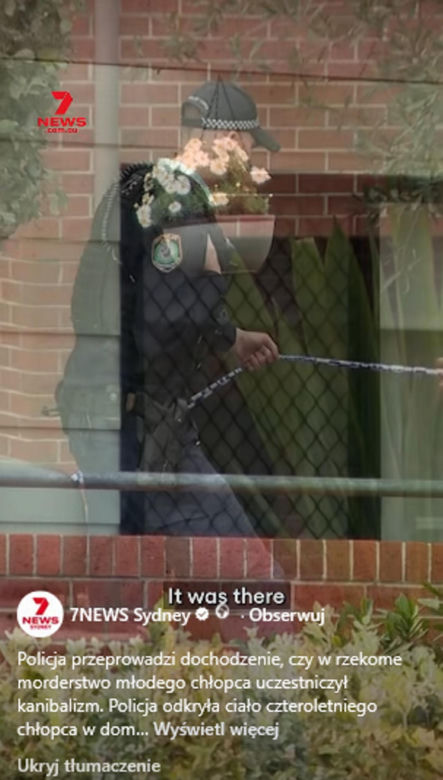 Matka zjadła 4-letnie dziecko?! Szokująca relacja policji