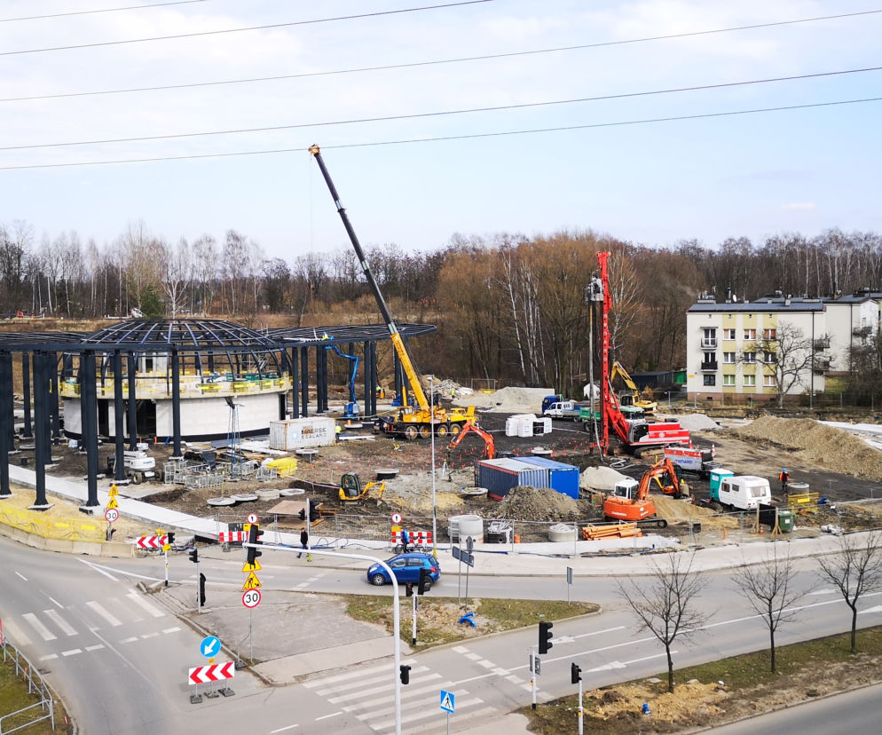 Katowice: Od 11 maja utrudnienia w Brynowie. Prace drogowe przy centrum przesiadkowym sparaliżują miasto?
