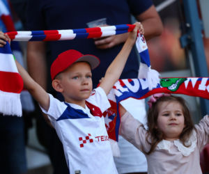 Wisła Kraków - Wieczysta Kraków: Zdjęcia kibiców i zawodników z meczu 6. kolejki PKO BP Ekstraklasy