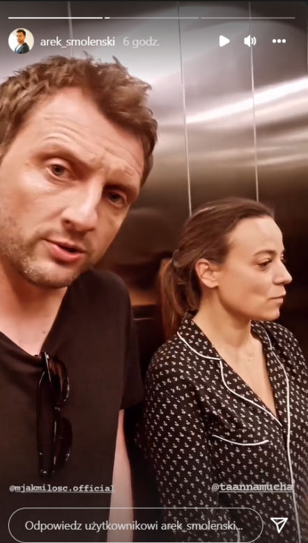 M jak miłość po wakacjach 2022. Bartek (Arkadiusz Smoleński), Magda (Anna Mucha)