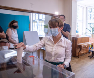 Wybory 2020. Jadwiga Emilewicz zagłosowała