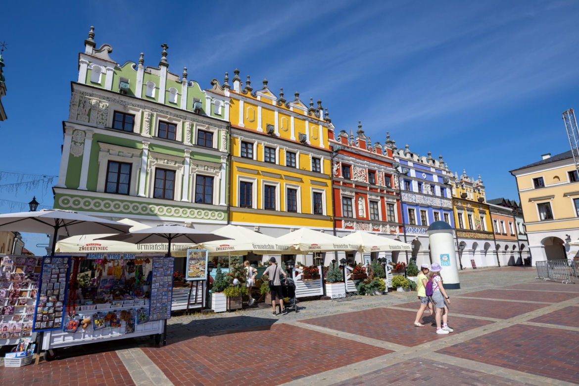 Zamość to najpiękniejsze miasto we wschodniej Polsce według AI