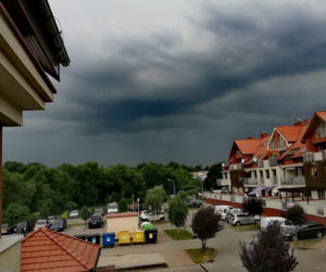 Ciemne chmury nad Wrocławiem