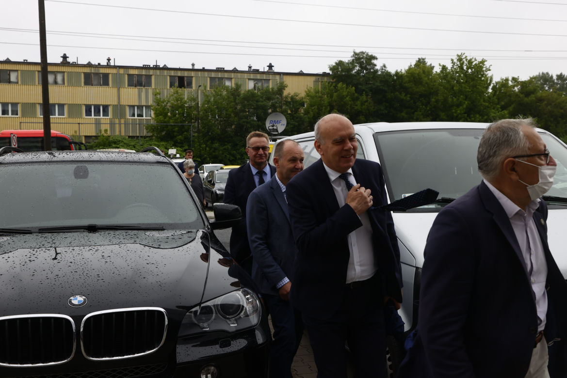 Osobistości przybywaja na konwencję PO