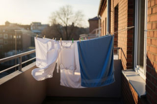 Wywieszasz teraz pranie na balkonie? W marcu alergicy powinni zmienić ten nawyk
