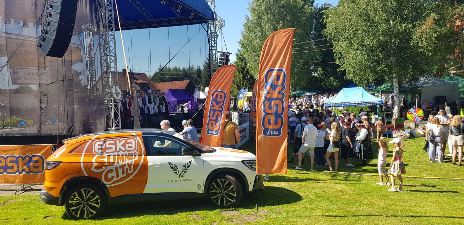 Eska Summer City Olsztyn. 16. Warmińska Uczta Pierogowa w Biesowie