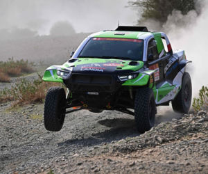 Rajd Dakar: Eryk Goczał najlepszy z rodziny, Dąbrowski z bonifikatą