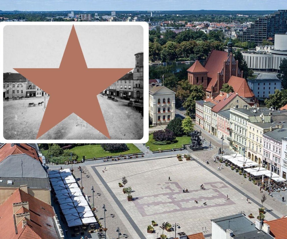 To prawdopodobnie najstarsze zachowane zdjęcie Starego Rynku w Bydgoszczy. Powstało, gdy Polski nie było na mapie