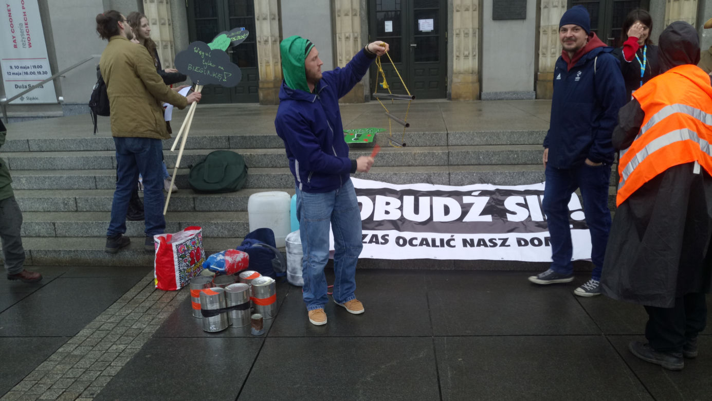 Katowice: Demonstracja w obronie Ziemi