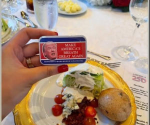 Caroline Derpieński i spotkanie z Trumpem