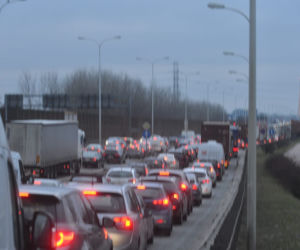 Kraksa na Trasie Siekierkowskiej