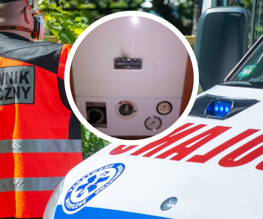 11-letnia dziewczynka podtruła się czadem. Cała rodzina trafiła do szpitala. Ewakuowano 14 osób
