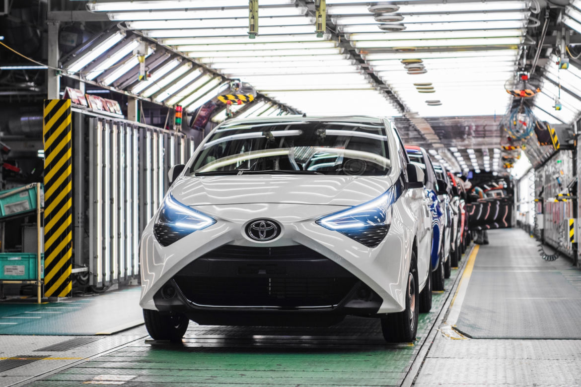 Fabryka w Kolinie - produkcja Toyoty Aygo