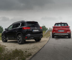 Citroen C5 Aircross 1.5 BlueHDI 130 KM EAT8 Shine vs. Kia Sportage GT Line 1.6 T-GDi 177 KM DCT7 4WD