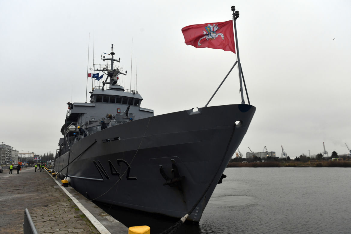 Okręty NATO wpłynęły do szczecińskiego portu