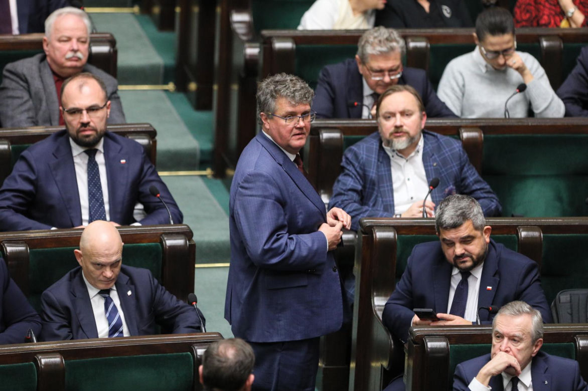 Mariusz Kamiński i Maciej Wąsik pojawili się w Sejmie
