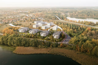 Nowe mieszkania w Olsztynie. Nad jeziorem Ukiel powstaje nowe osiedle Dwa Jeziora