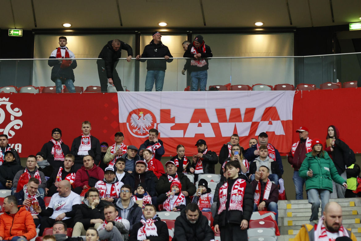 Kibice na meczu Polska - Estonia. Zdjęcia z trybun [21.03.2024]
