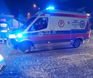 Wypadek na ulicy Targowej w Starachowicach