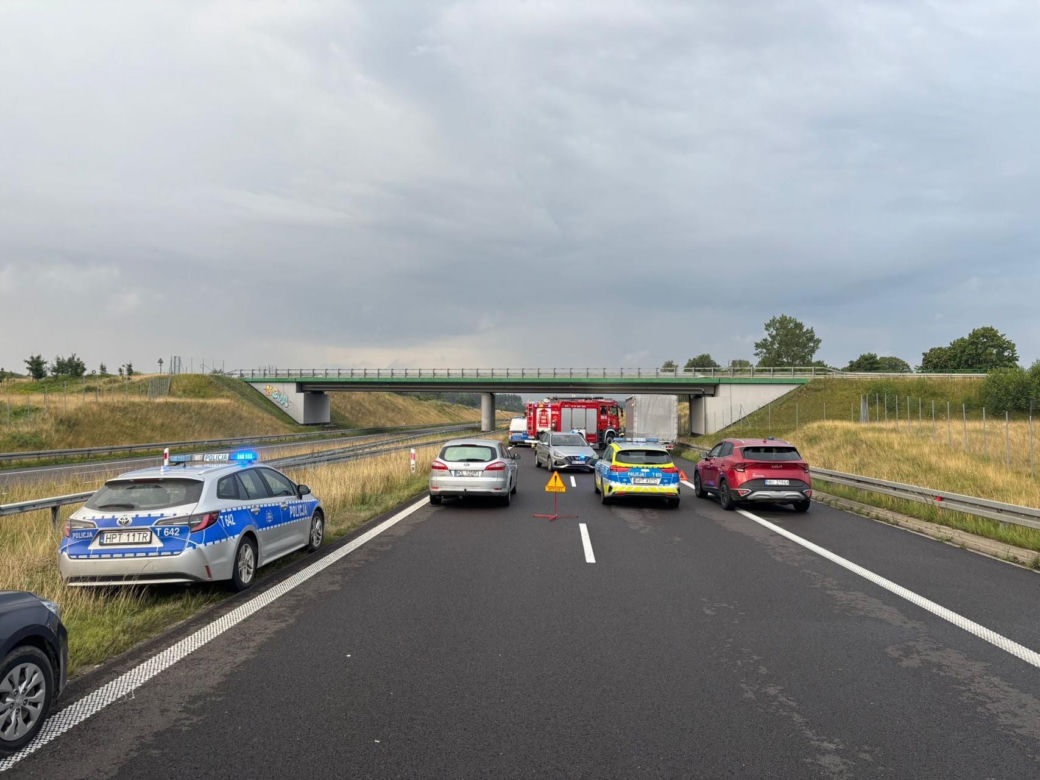 Wypadek na S7 pod Nidzicą. Trzy osoby nie żyją