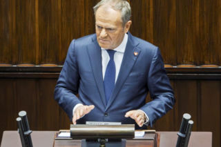 Polska przed Hiszpanią! Okrzyk Tuska w obcym języku