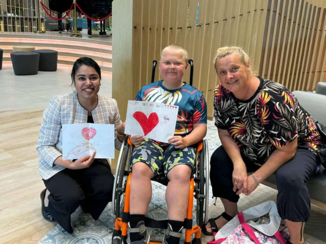 Tymek poleciał na leczenie do Dubaju