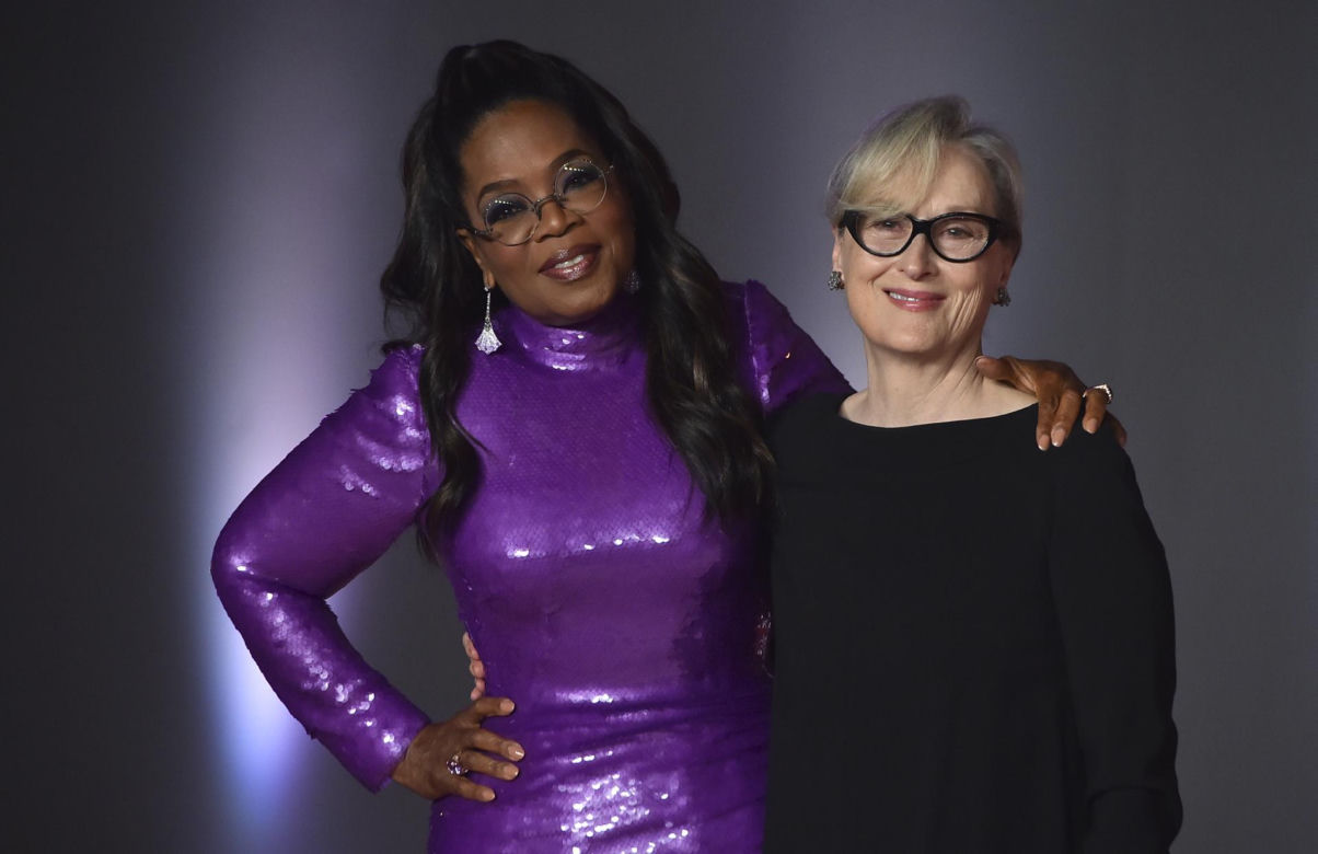 Szok! To jest Oprah Winfrey. Trudno ją teraz rozpoznac