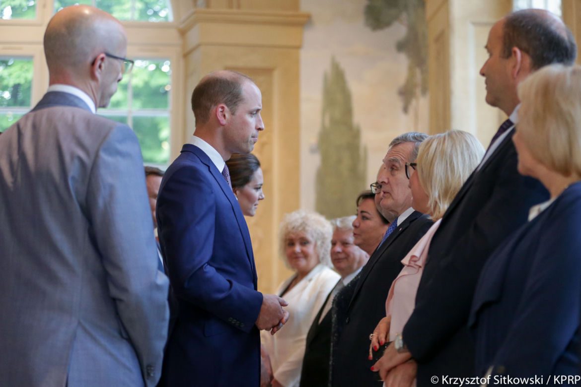 Przyjęcie w Łazienkach Królewskich