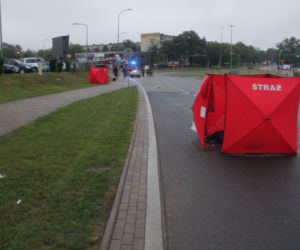 Tragedia w Białymstoku. Przy przystanku autobusowym zginęło dwoje ludzi