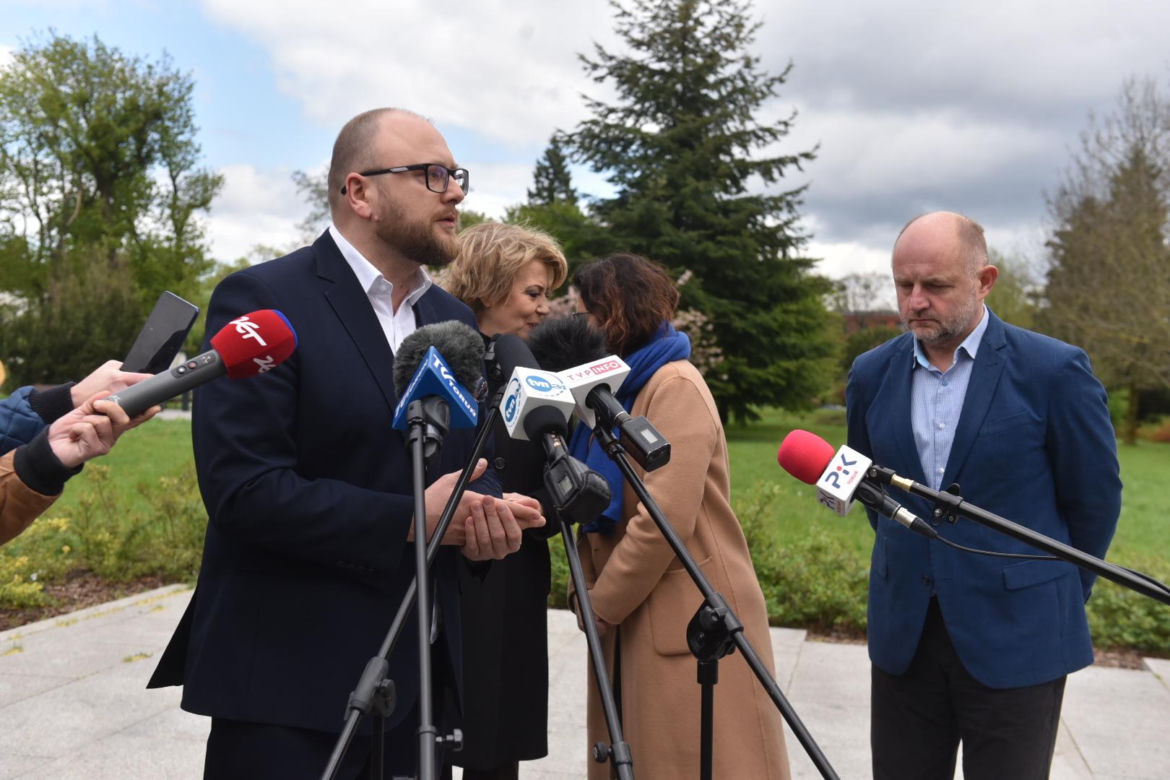 Gwiazdy Koalicji Obywatelskiej w Toruniu. Wspierają Pawła Gulewskiego