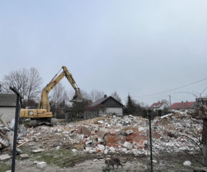 Odbudowa domu w Wyrykach Woli pod Włodawą