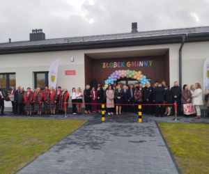 Otwarcie pierwszego publicznego Żłobka Gminnego w Wiśniewie. Z placówki korzysta ok. 30 dzieci