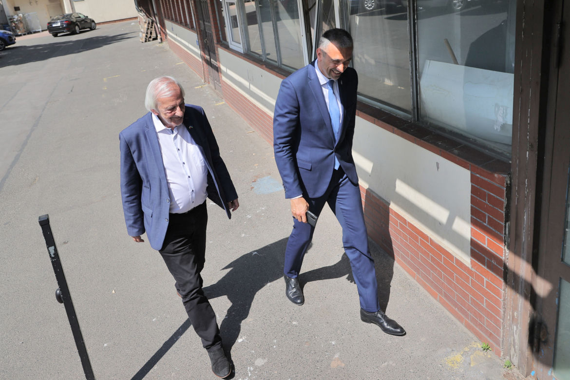 Narada w siedzibie PiS