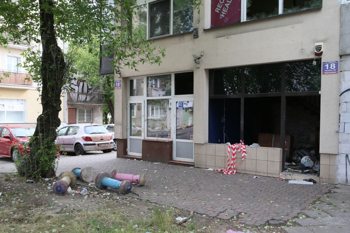 Centrum patologii na Pradze. Tu zadźgali człowieka i pobili policjanta. Co dalej z pawilonami przy ul. Targowej?