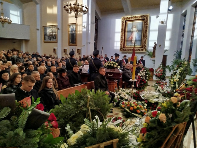 Pogrzeb śp. Janusza Cabaja, radnego miasta Siedlce, 21.02,2026