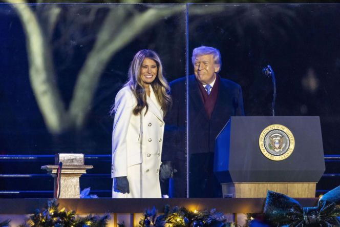 Odpalenie choinki świątecznej pod Białym Domem