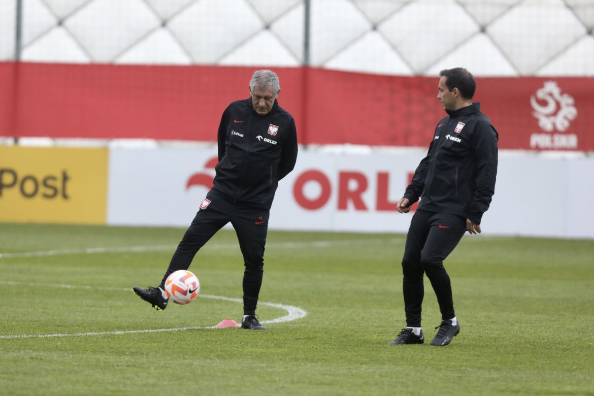 Pierwszy trening Fernando Santosa z reprezentacją Polski