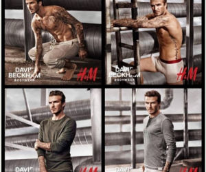 David Beckham biega w majtkach w reklamie H&M